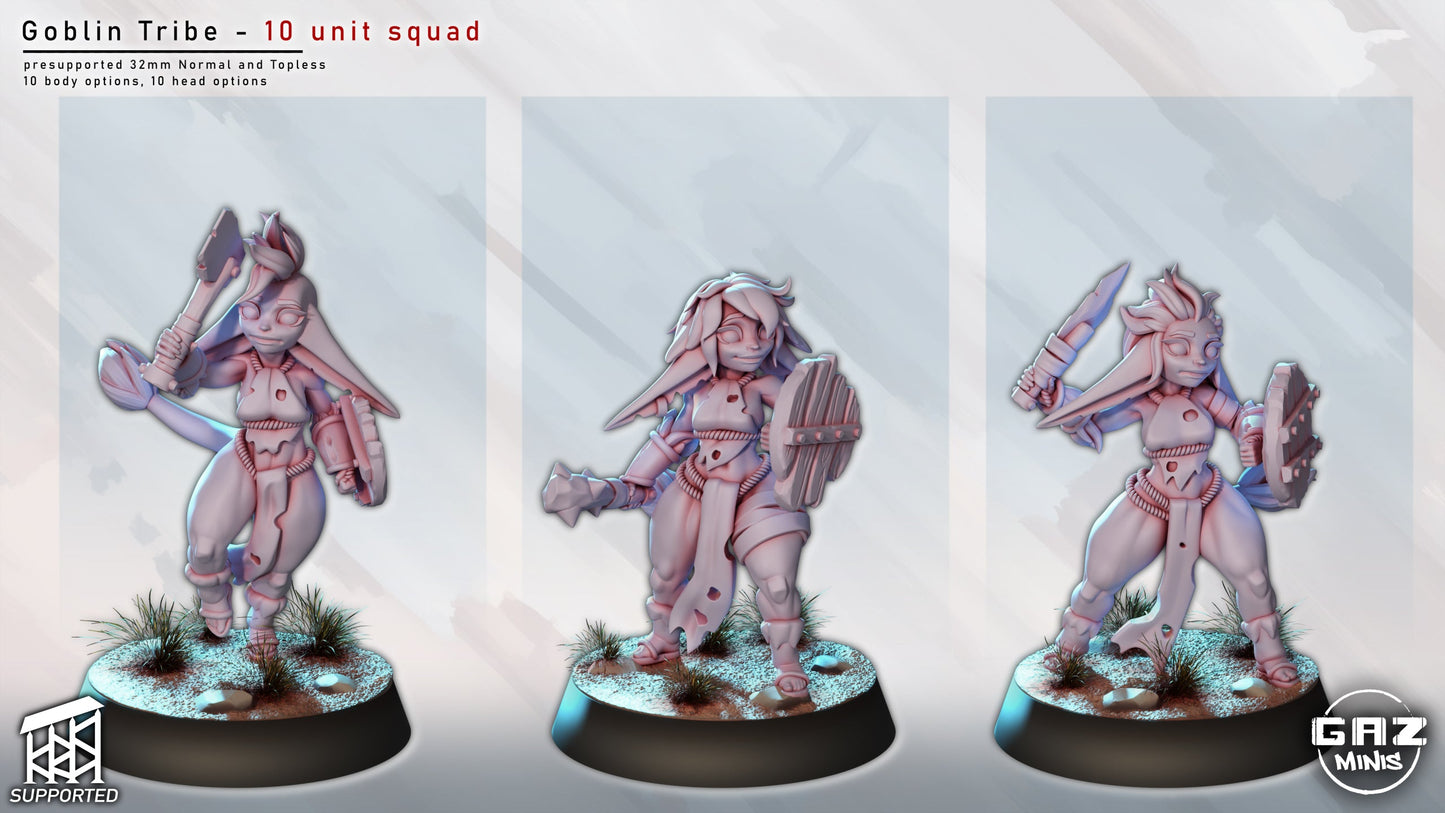 The Goblin Tribe Set 1 – (32mm scale, SFW/NSFW)