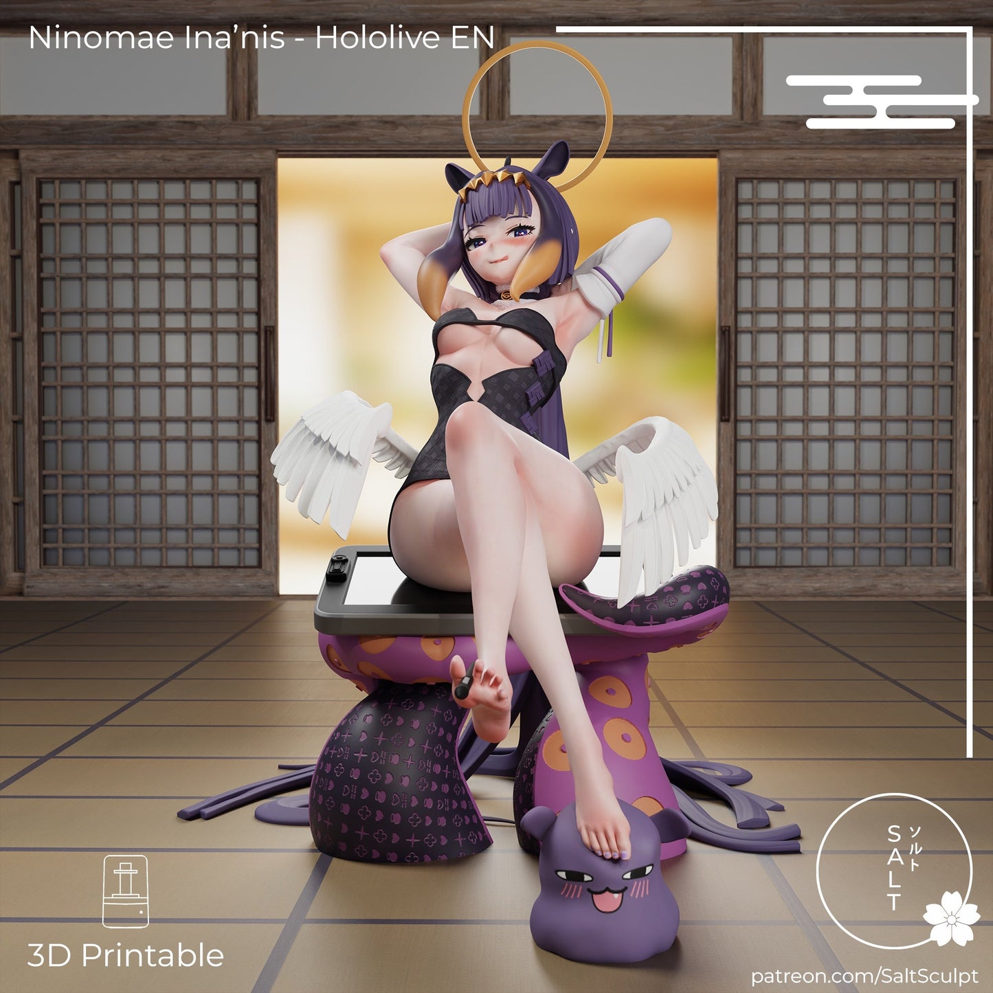 Ninomae Ina'Nis - Hololive (SFW/NSFW 18+ Only) - 1:7 Scale