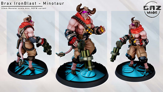Brax Ironblast Minotaur (SFW/NSFW 18+)