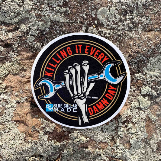 Killing It Wrench sticker