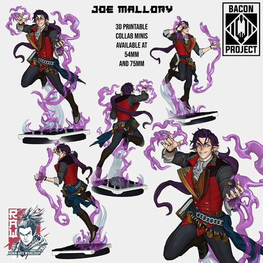 Joe Mallory - 54mm, 75mm Scale