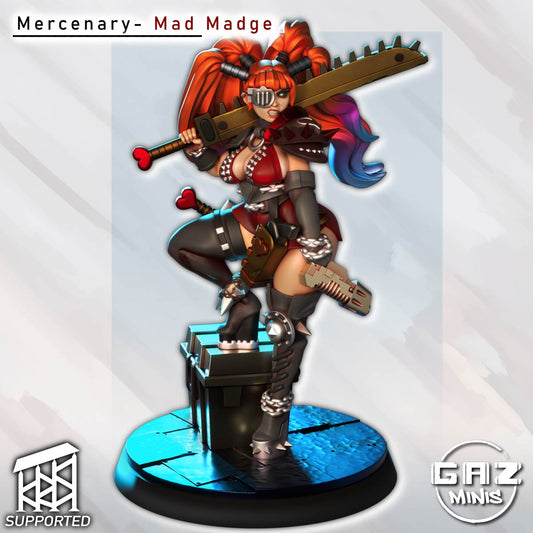 Mad Madge - Mercenary - (SFW/NSFW 18+)
