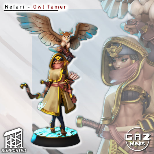Nefari - Owl Tamer (SFW/NSFW 18+)