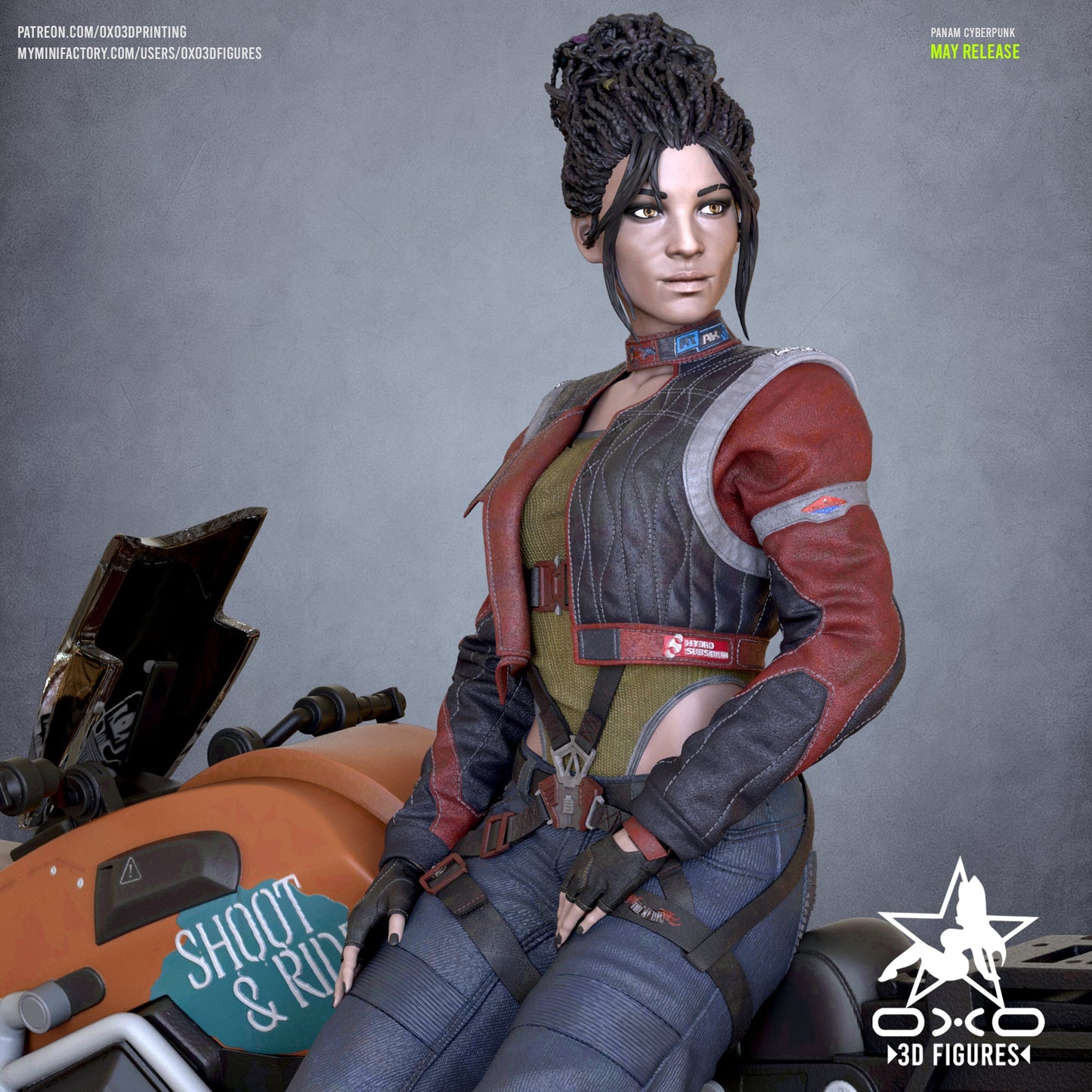 Panam Palmer - Cyberpunk 2077 (SFW/NSFW 18+ ONLY) - 1:10 Scale