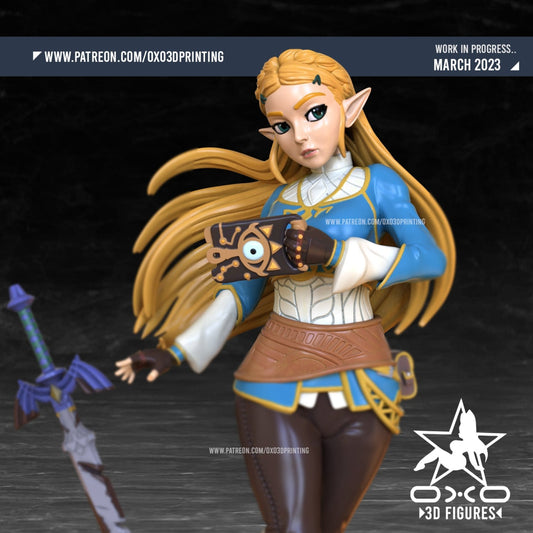 Zelda - Legend of Zelda (Fan Art) (SFW/NSFW) - 1:10 scale
