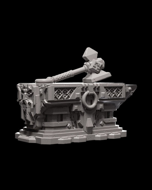 Fire and Ice - Underground Dwarven Blacksmith Scatter & Props