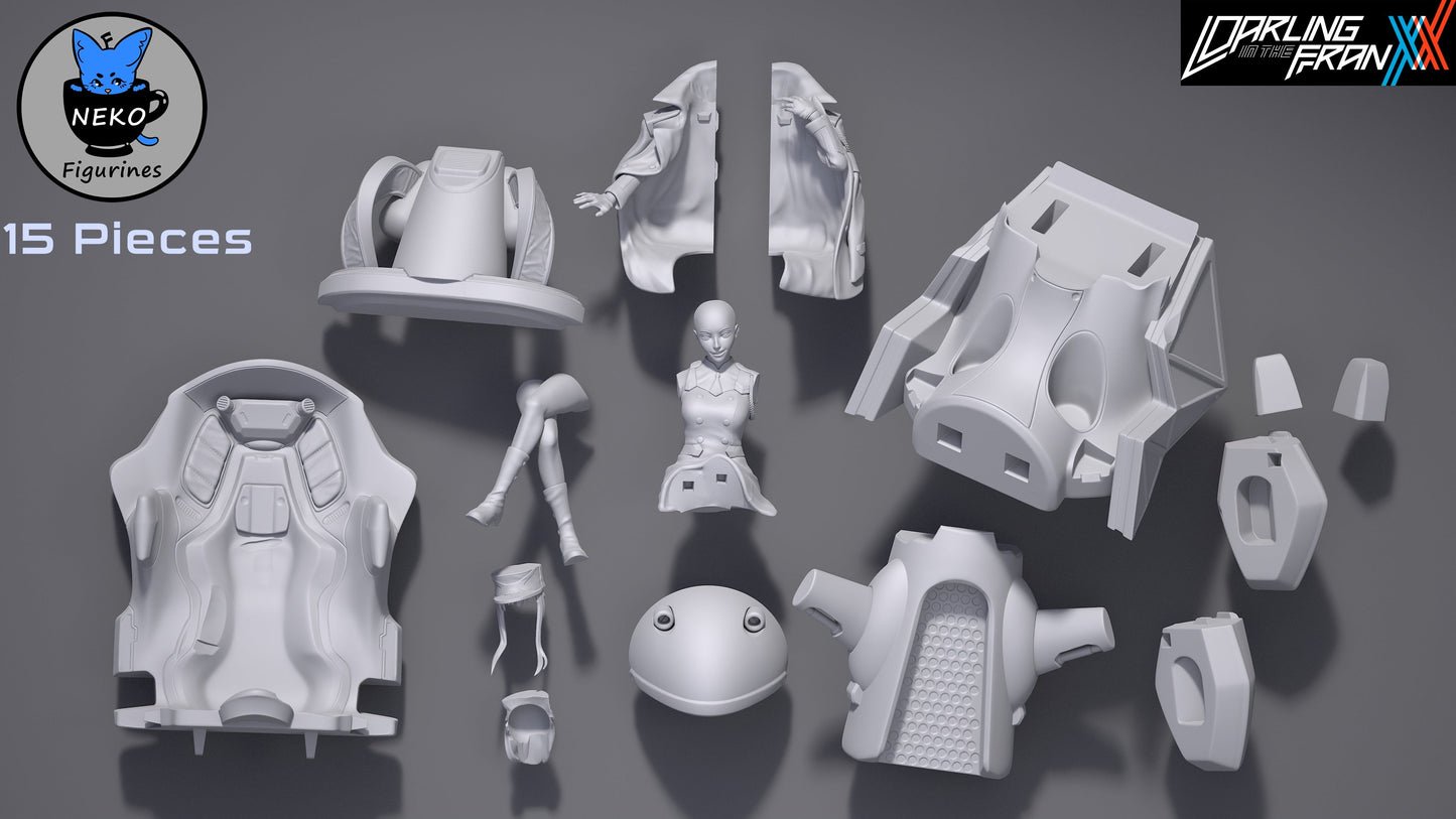 Zero-Two - Darling in the Franxx - 1:10 Scale