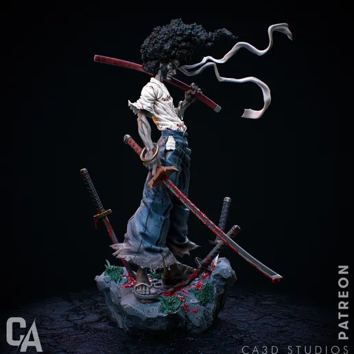 Afro Samurai - 1:6, 1:9, 1:12 Scale