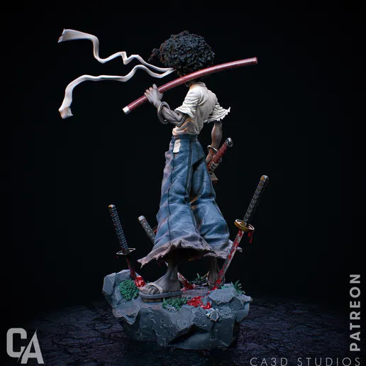 Afro Samurai - 1:6, 1:9, 1:12 Scale