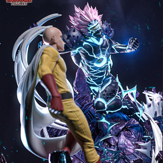 Saitama vs Boros - One Punch Man - Diorama - 1:6 Scale, Busts