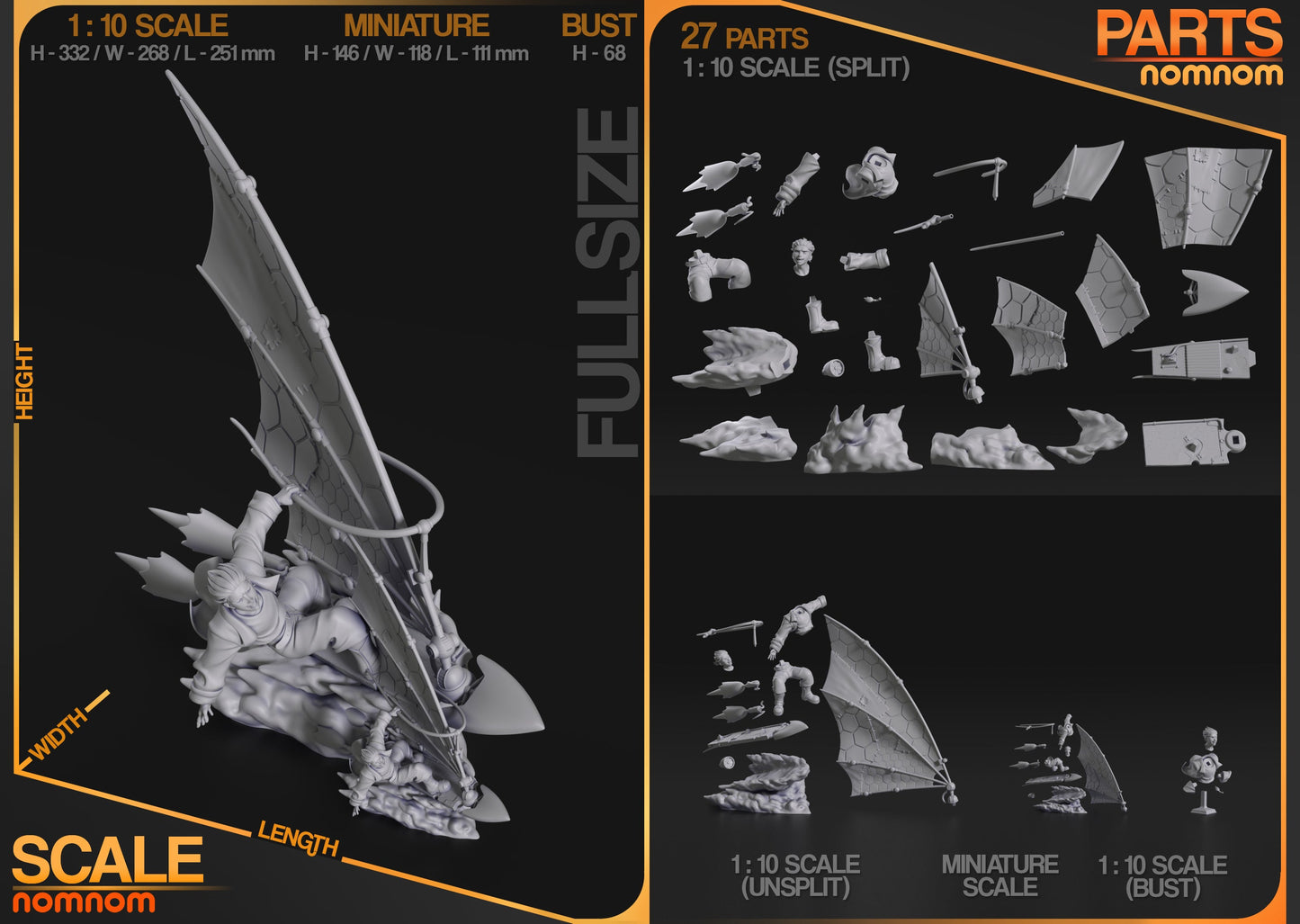 Jim Hawkins - Treasure Planet – 1:10 Scale, 75mm, Bust