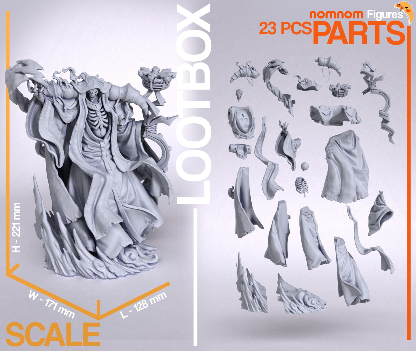 Ainz Ooal Gown - Overlord - 1:10 Scale