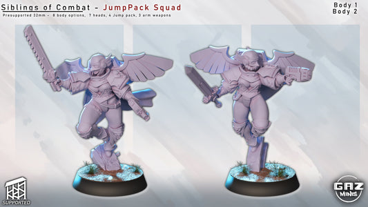 Siblings of Combat – JumpPack Squad - (SFW/NSFW 18+)