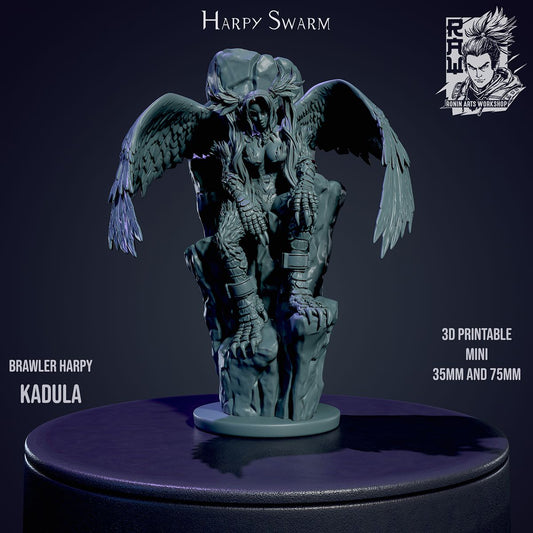 Brawler Harpy Kadula (SFW/NSFW 18+)