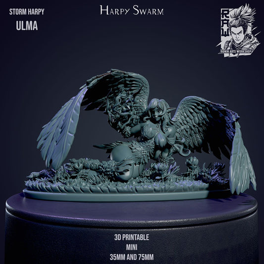 Storm Harpy Ulma (SFW/NSFW 18+)
