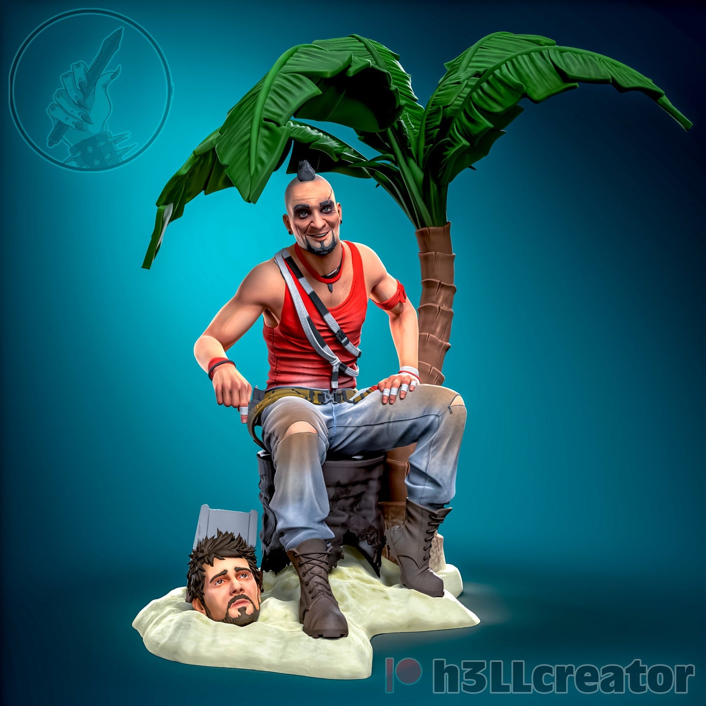 Vaas - Far Cry - 1:8 Scale
