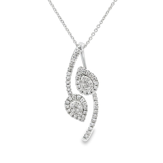 .50ct Diamond Fashion Pendants 10KT White Gold