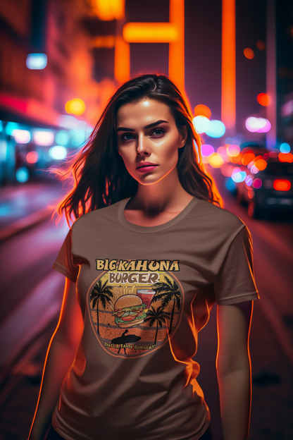 Big Kahuna Burger Unisex Jersey Tee Burger Lover's Tee, Unisex Box of Joy, Hilarious Graphic Shirt, Movie Magic Apparel