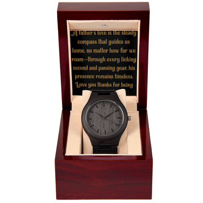 Timeless Love: Gift Your Father a Watch That Speaks from the Heart—Order Now!