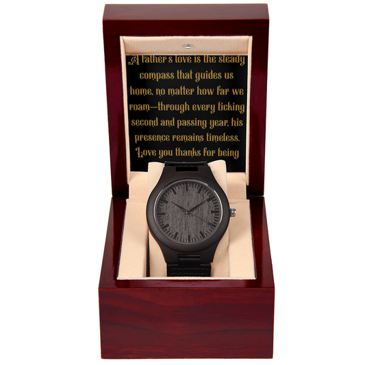 Timeless Love: Gift Your Father a Watch That Speaks from the Heart—Order Now!