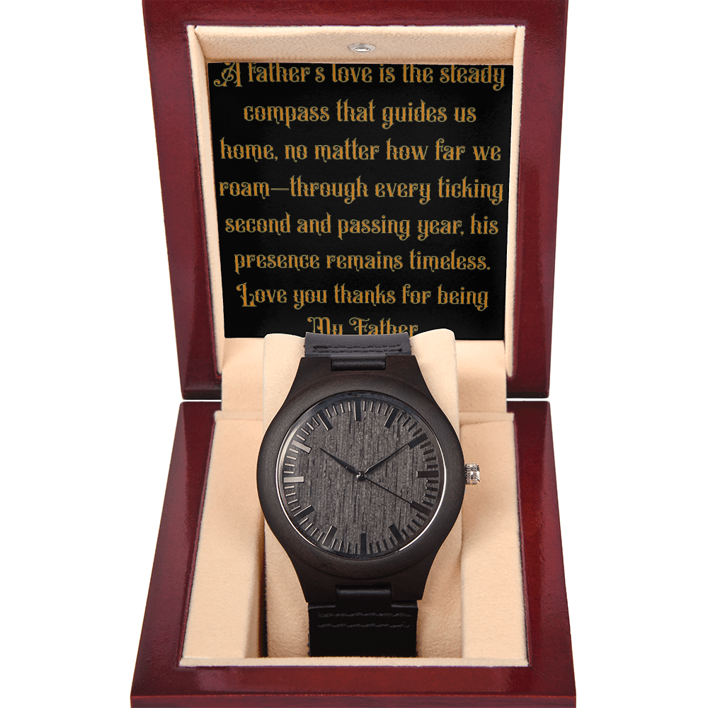 Timeless Love: Gift Your Father a Watch That Speaks from the Heart—Order Now!