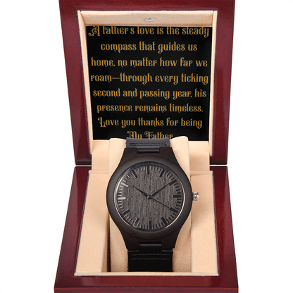 Timeless Love: Gift Your Father a Watch That Speaks from the Heart—Order Now!