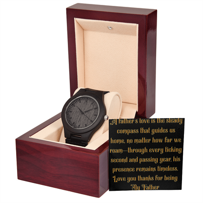 Timeless Love: Gift Your Father a Watch That Speaks from the Heart—Order Now!