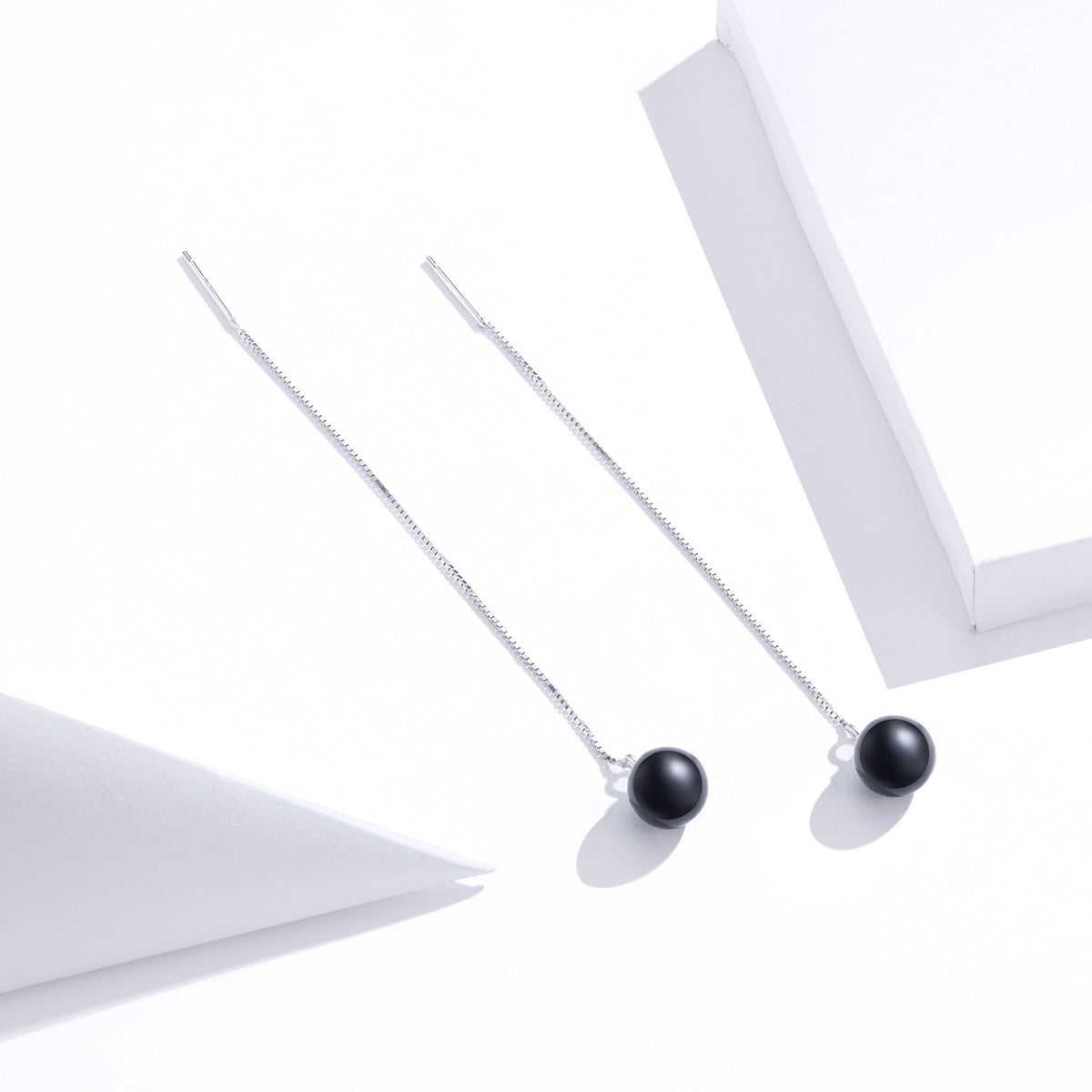 925 Sterling Silver Earrings with Quality Shell Pearl for Women