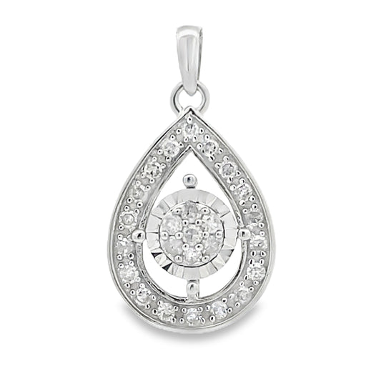 .25ct Diamond Fashion Pendants 10KT White Gold