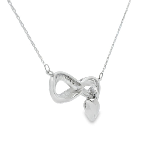 .04ct Diamond Cross Religious Pendant Sterling Silver