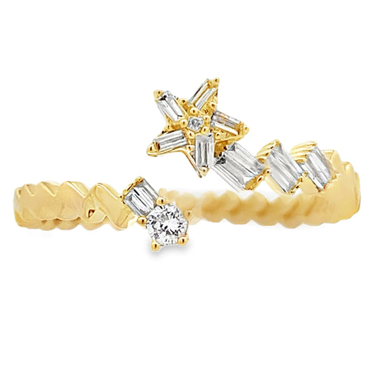 .17ct Diamond Ring 14KT Yellow Gold