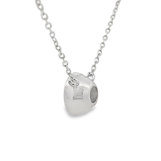 1.00ct Lab Grown Diamond Pendant Sterling Silver