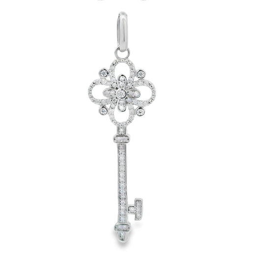 .66ct Moissanite Fashion Pendants Sterling Silver