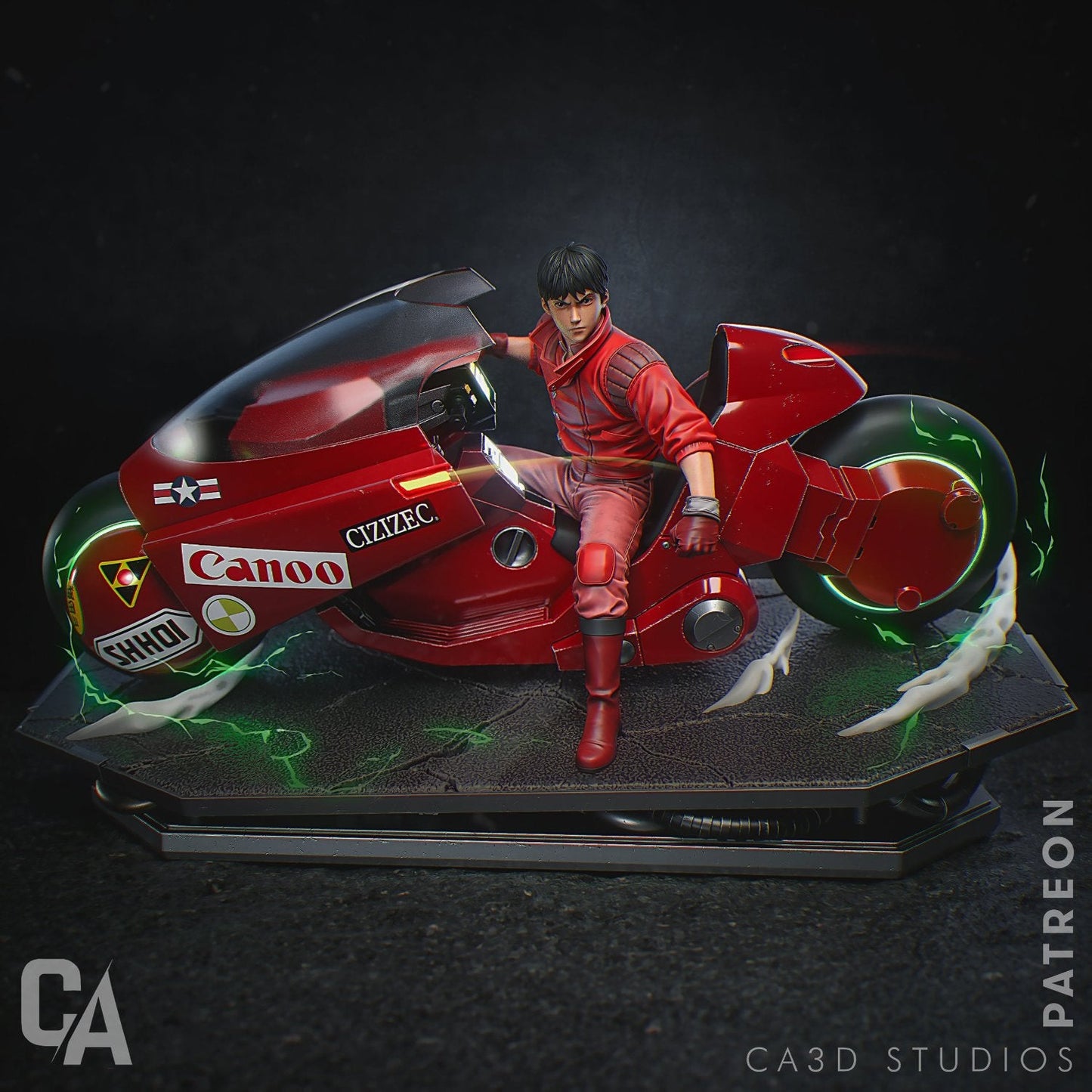 Kaneda - Akira (Fan Art) - 1:6, 1:9, 1:12 Scale