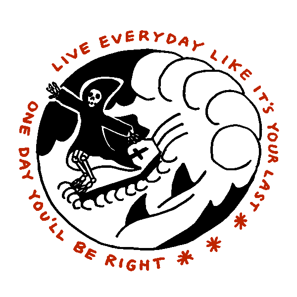 'Last Days' Ringer Shirt