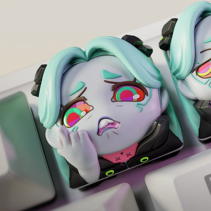 Rebecca - Cyberpunk: Edgerunners - Keyboard Keycaps