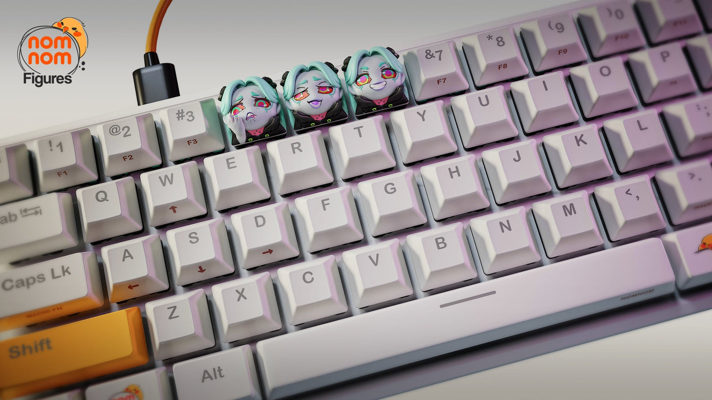 Rebecca - Cyberpunk: Edgerunners - Keyboard Keycaps
