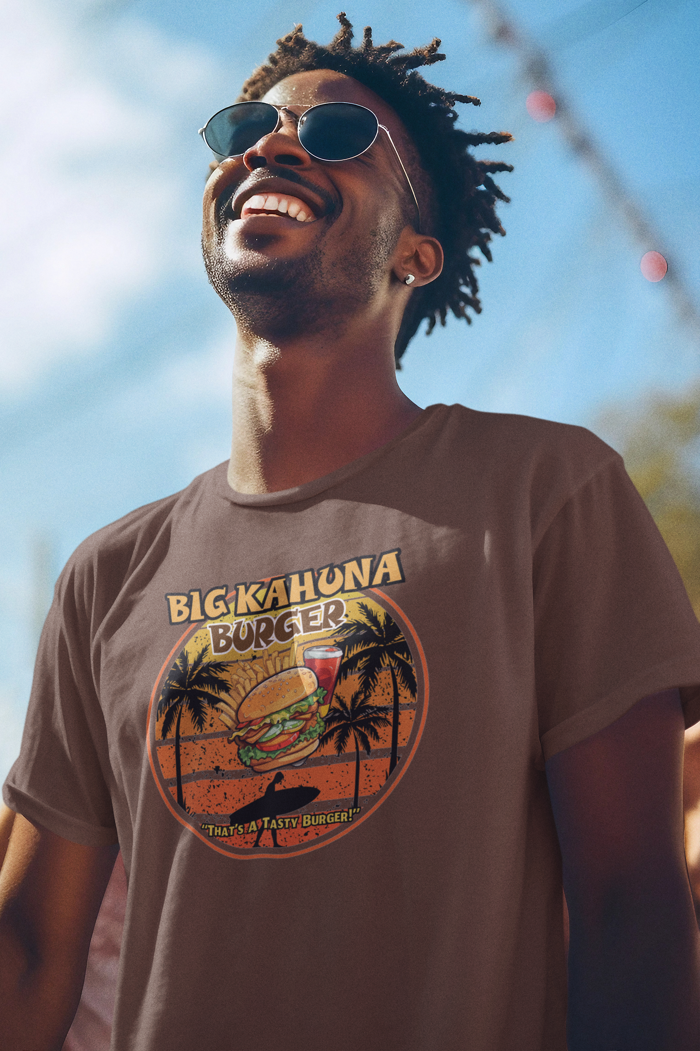 Big Kahuna Burger Unisex Jersey Tee Burger Lover's Tee, Unisex Box of Joy, Hilarious Graphic Shirt, Movie Magic Apparel