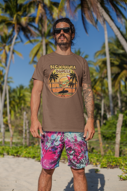 Big Kahuna Burger Unisex Jersey Tee Burger Lover's Tee, Unisex Box of Joy, Hilarious Graphic Shirt, Movie Magic Apparel