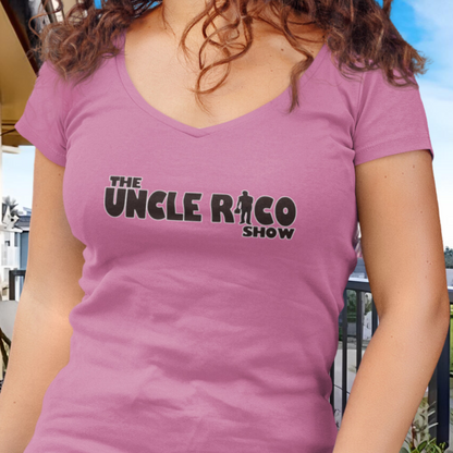 The Uncle Rico Show Not a Farewell Season Lady Dabblers Special Edition Ladies' V-Neck T-Shirt