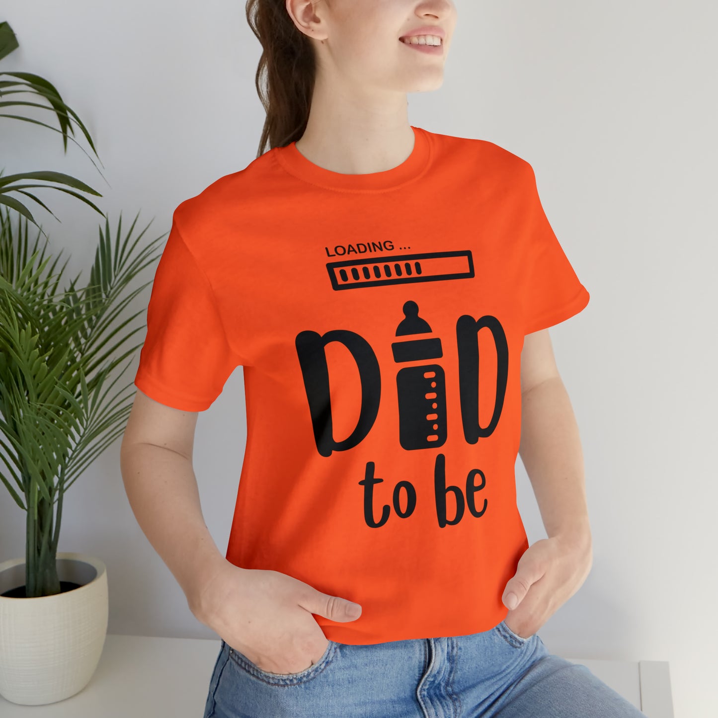 Dad To BE/ Unisex Jersey Short Sleeve Tee