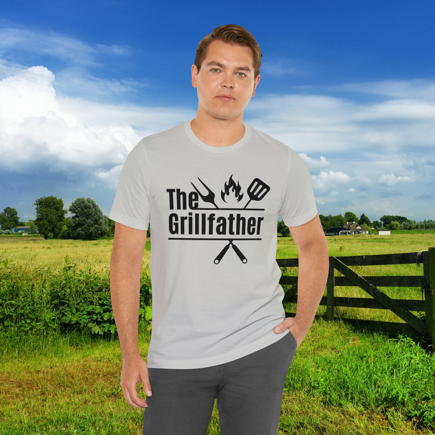 The GrillFather/Unisex Jersey Short Sleeve Tee