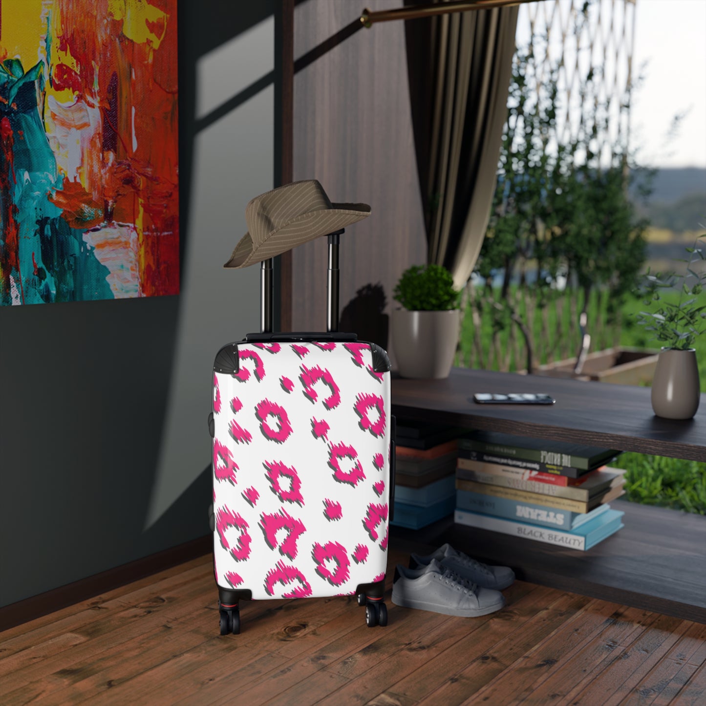 Leopard Suitcase