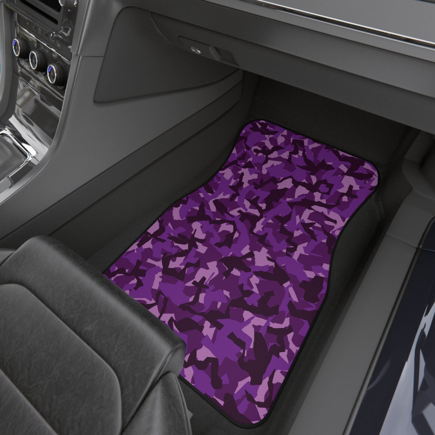 Purple Camo Car Mats (Set of 4)