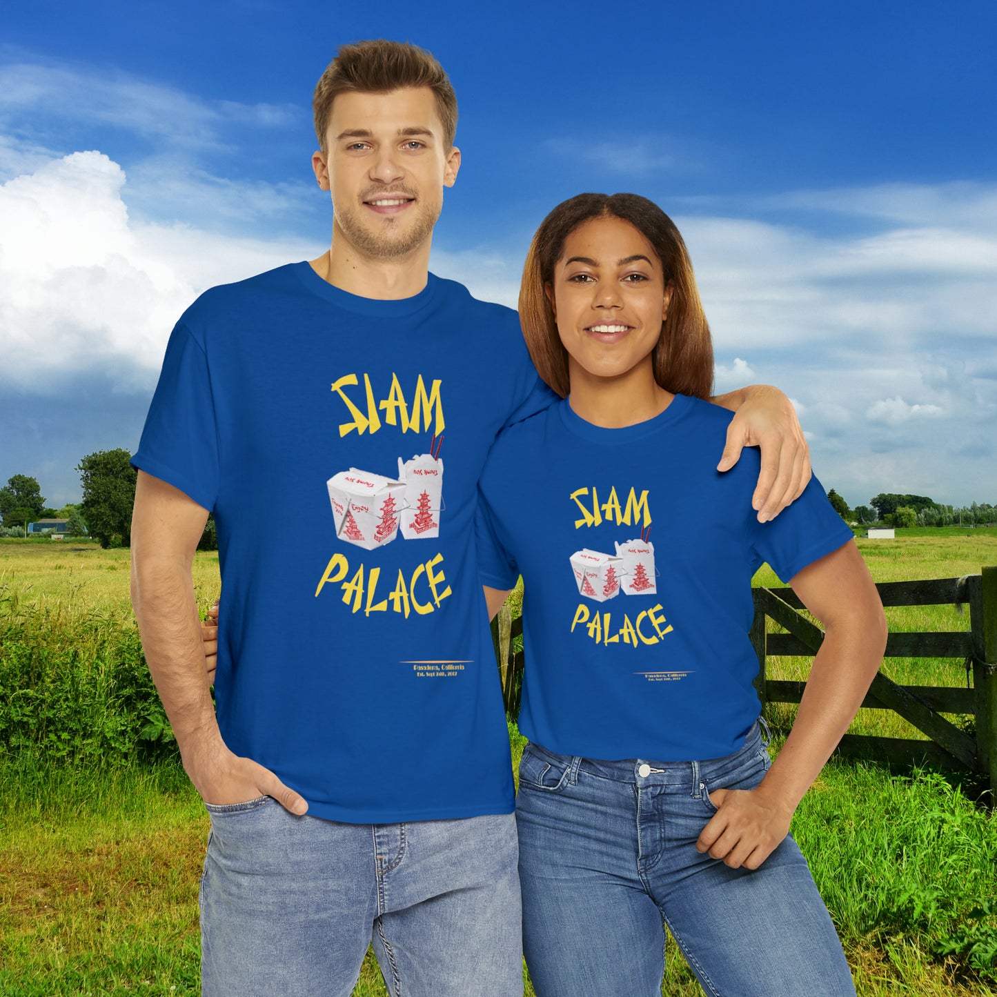 Siam Palace Established 2007 Unisex Heavy Cotton Tee