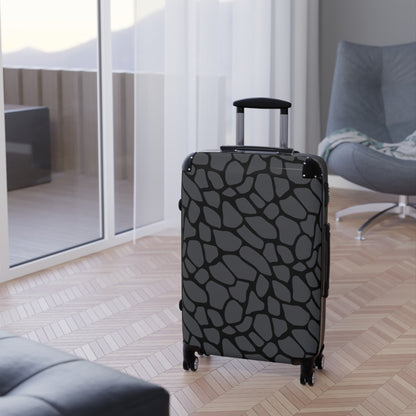 Dark Grey Skin Suitcase