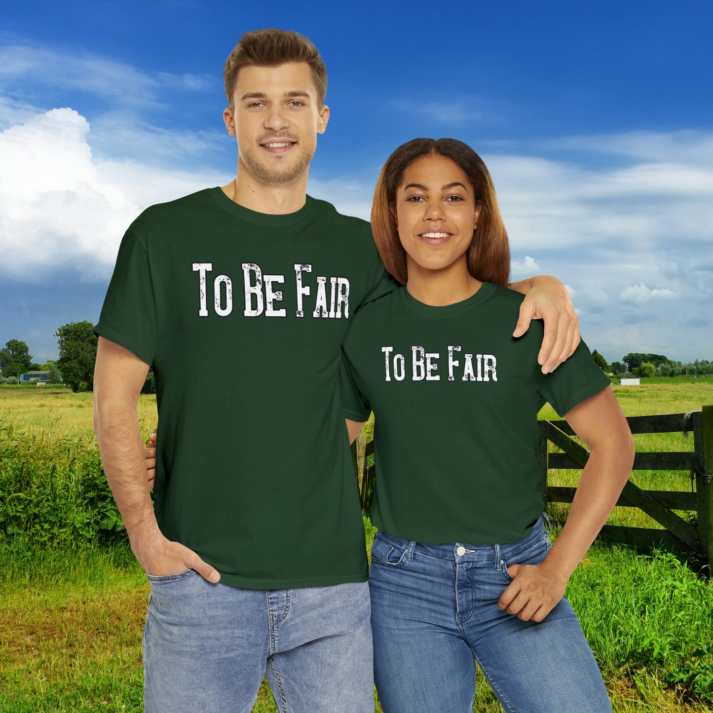 To Be Fair Unisex Heavy Cotton Tee