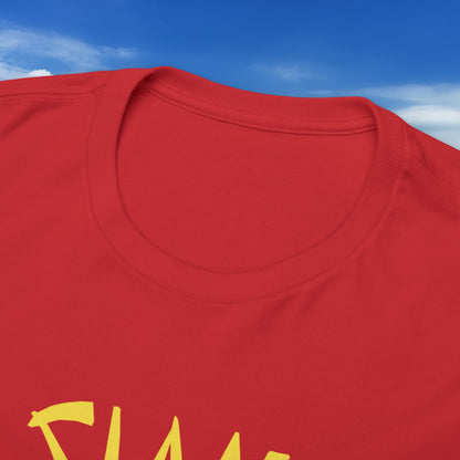 "DirkyThreadz Siam Palace T-Shirt - Bold Takeout Graphic Design in Black Cotton"