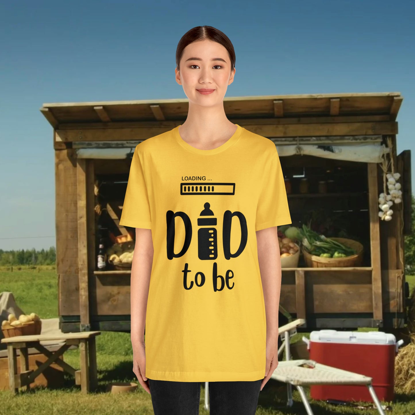 Dad To BE/ Unisex Jersey Short Sleeve Tee