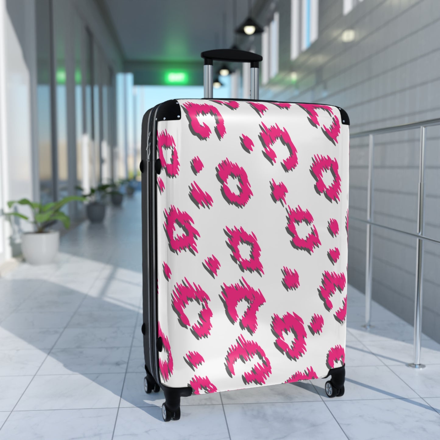 Leopard Suitcase